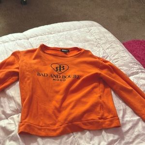 Orange long sleeve from fashion nova kids